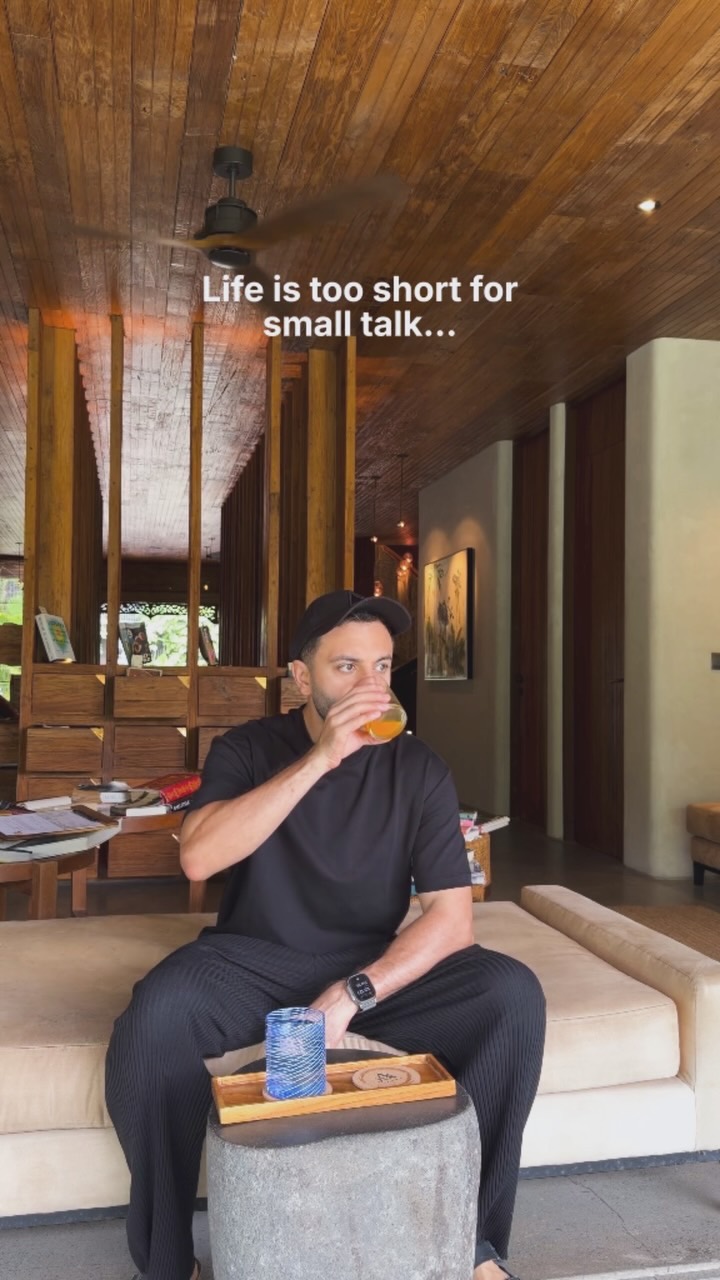 Life is too short for small talk… We default to “how are you,” get a “good, you,” and it’s over.

These are the questions I’ve found that move a conversation from polite to real.

1. What’s made you alive this month?
2. What’s something you used to believe but don’t anymore?
3. Who in your life have you been thinking about lately?
4. What are you proud of that nobody’s congratulated you for?
5. What’s been hard, in a way you haven’t said out loud yet?
6. What are you giving energy to that you wish you weren’t?
7. What does rest actually look like for you these days?
8. What small thing have you been doing that you can feel changing you?
9. What conversation have you been avoiding?
10. What feels different about you compared to last year?
11. What are you reading or listening to that’s making you think?
12. What would you do this week if nobody was watching the calendar?
13. Where have you surprised yourself recently?
14. What’s the part of your day you most look forward to?
15. What do you want from this season of your life?
16. What do you want me to know about you that I might be missing?